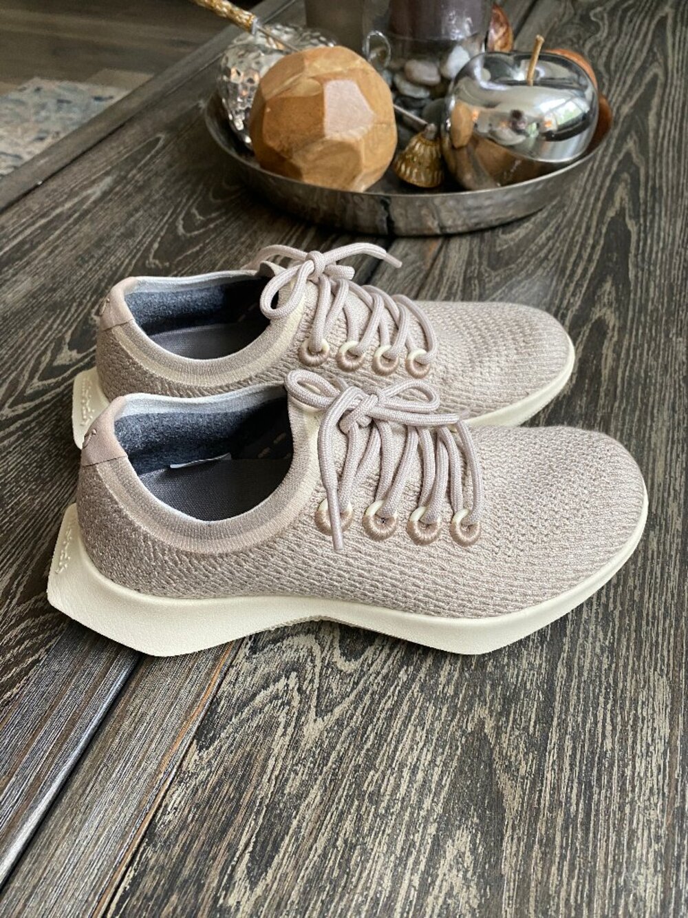 Allbirds Women's Tree Dasher 2 - Rugged Beige Stony Cream Size 8